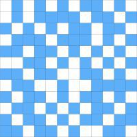 Керамическая мозаика Shine Mosaico White-Blue 30 x 30