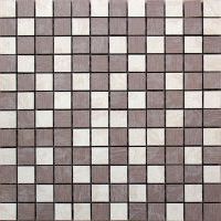 Керамическая мозаика Siena Hojas Mosaico Beige-Chocolate  30 x 30