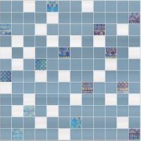 Керамическая мозаика Acuarela Mosaico Azul-Perla 30 x 30