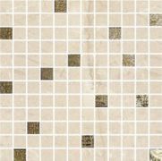 Dante Mosaico Marfil-Gold 30 x 30